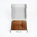 Brown Parallel Solid Wood Wall Panel | GroovePanel®.