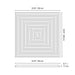 Brown Parallel Mosaic Solid Wood Wall Panel | GroovePanel® - The Panel Hub