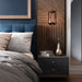 Dark Brown Tangram Mosaic Solid Wood Wall Panel | GroovePanel® - The Panel Hub
