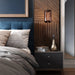 Dark Brown Tangram Solid Wood Wall Panels | GroovePanel®.