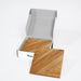 GroovePanel® Tangram Mosaic 100% Solid Wood Wall Panel | Golden Walnut.