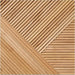 Light Brown Tangram Mosaic Solid Wood Wall Panel | GroovePanel®.