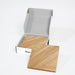 Light Brown Tangram Mosaic Solid Wood Wall Panel | GroovePanel®.