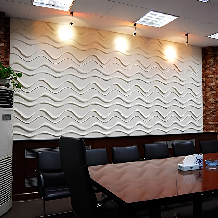 Wavy 3D PVC Wall Panel