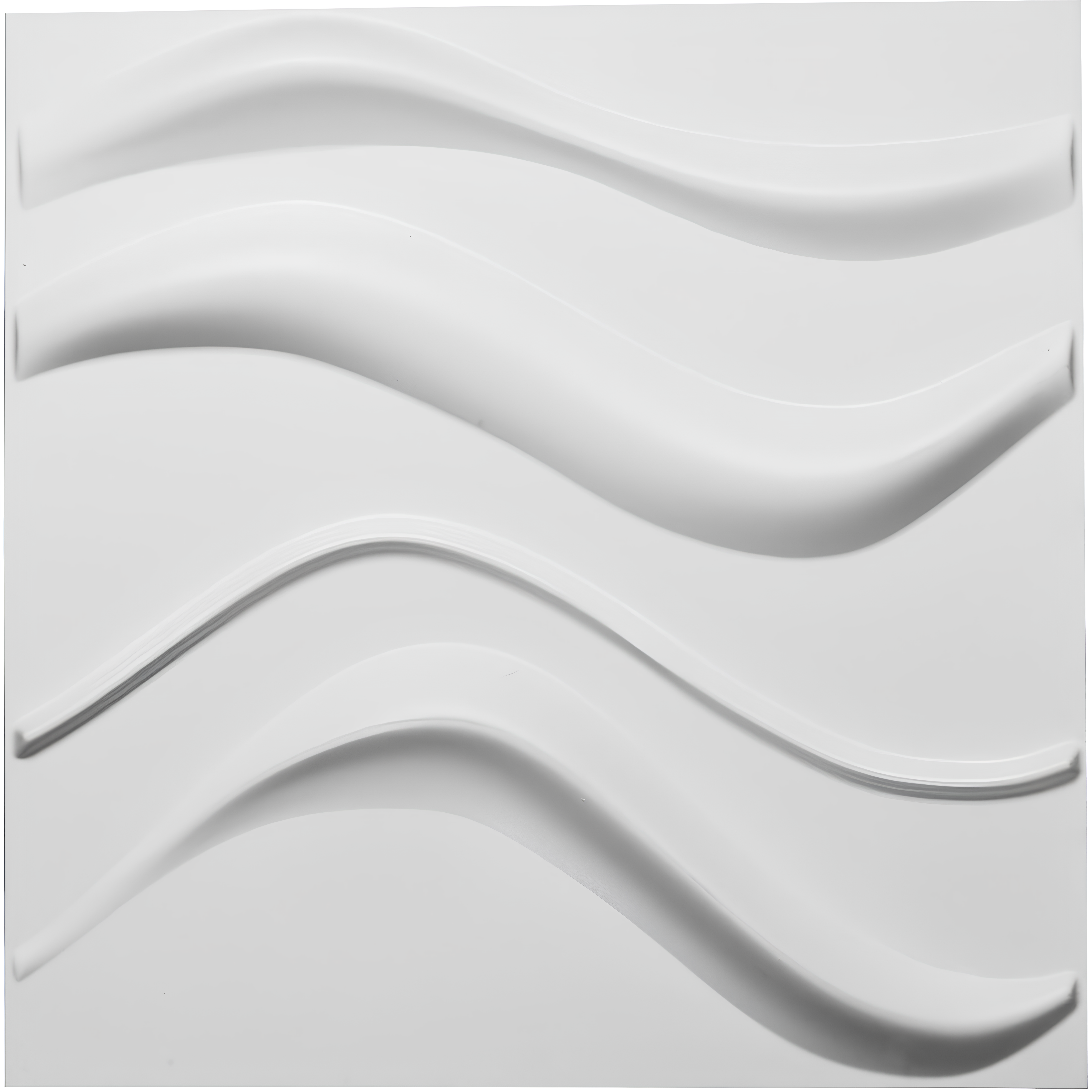 Wavy 3D PVC Wall Panel
