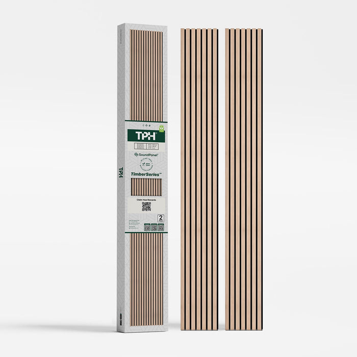 (Testing) America Walnut Acoustic Wall Panels | 3-Sided Wood Veneer & Rounded Edges | SoundPanel®.