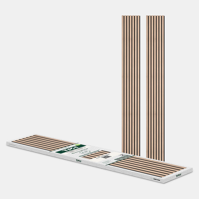 (Testing) America Walnut Acoustic Wall Panels | 3-Sided Wood Veneer & Rounded Edges | SoundPanel®.