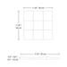 Walnut Triangle Mosaic Solid Wood Wall Panel | GroovePanel® - The Panel Hub