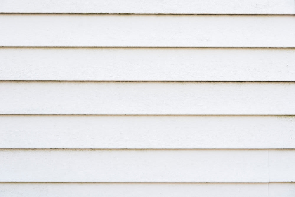 example of white shiplap wall