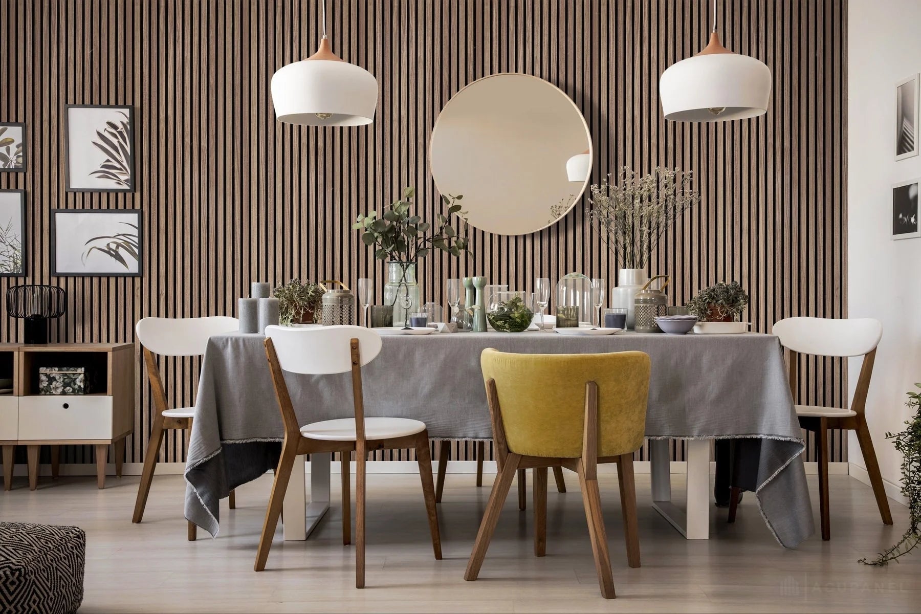 wall panel ideas for dining room